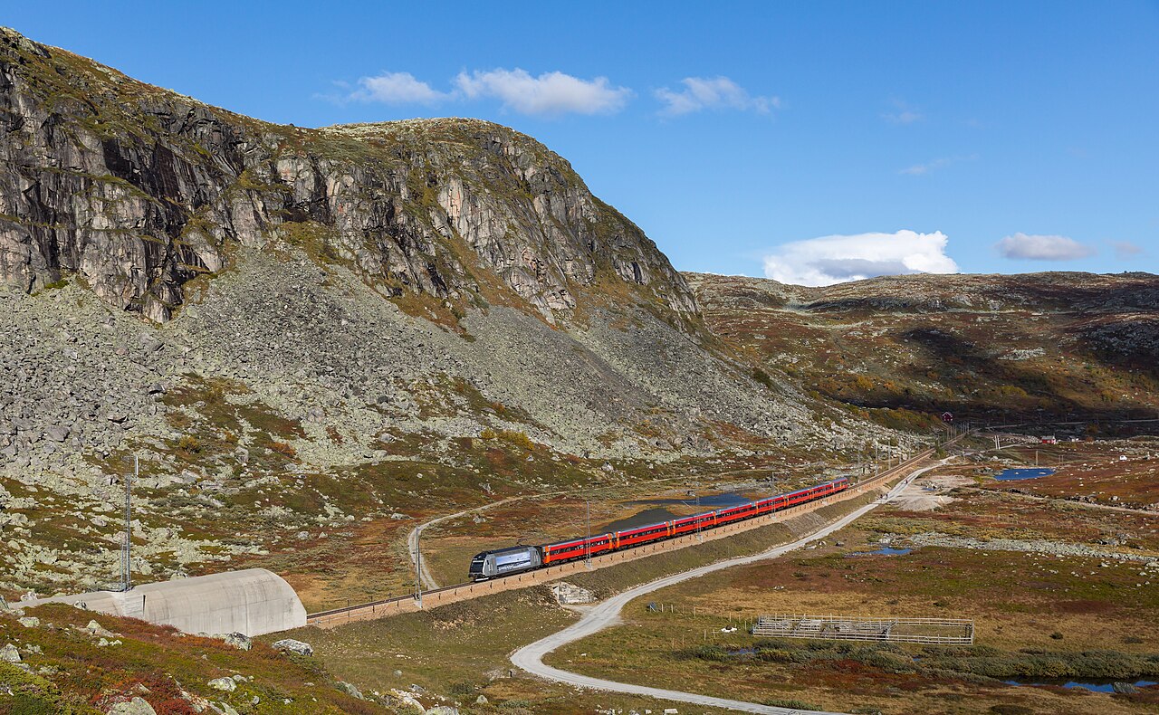 Atlantic Ocean Road bridge in Norway